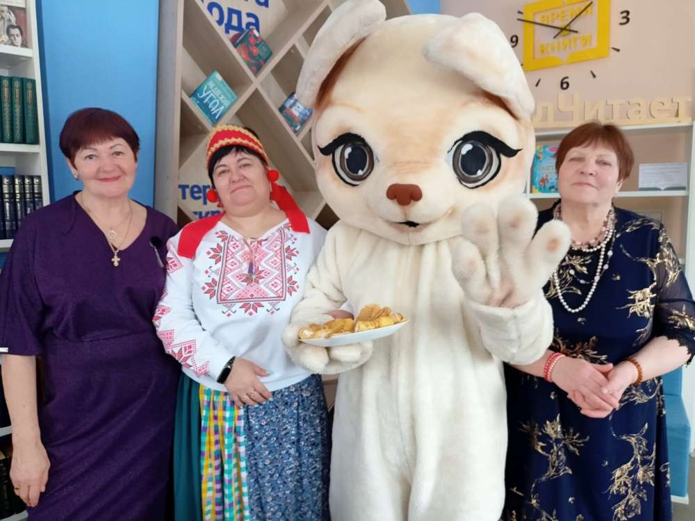 Начало масленичной недели в Модельной библиотеке